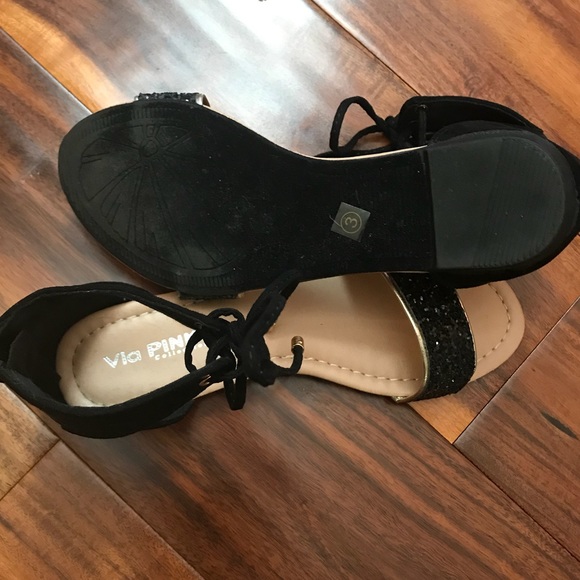 Glitter Open Toe Sandal - Picture 6 of 7